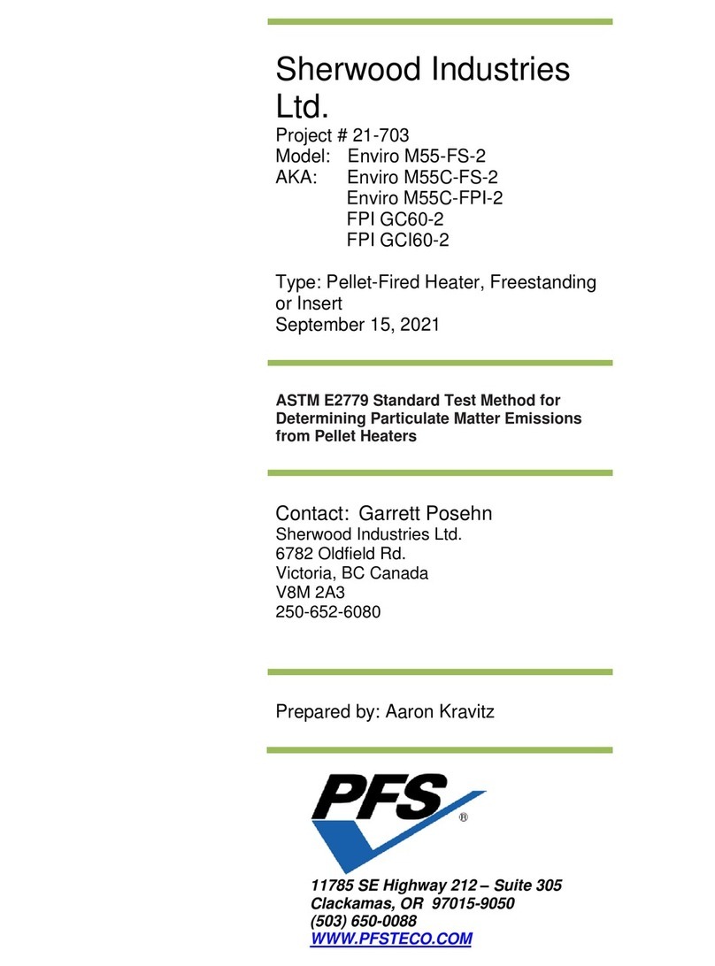 Sherwood Industries Enviro M55-FS-2 manual Sherwood Industries Enviro M55-FS-2 manual
