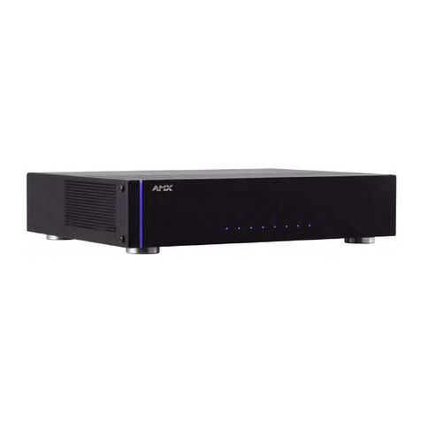 AMX UDM-0808-SIG User manual