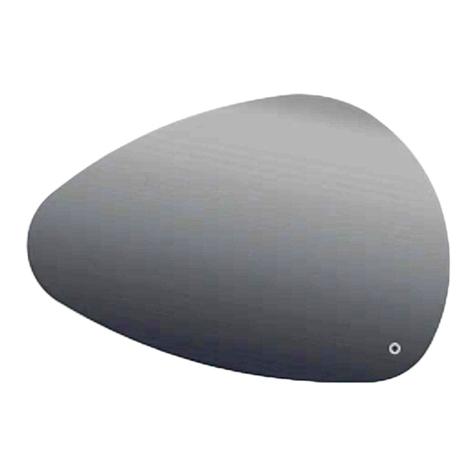 MP GLASS MIR.LED 80 User manual