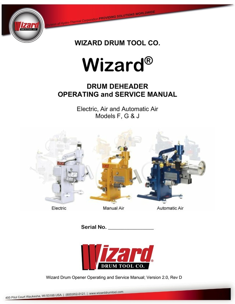Wizard FS Operating and service manual