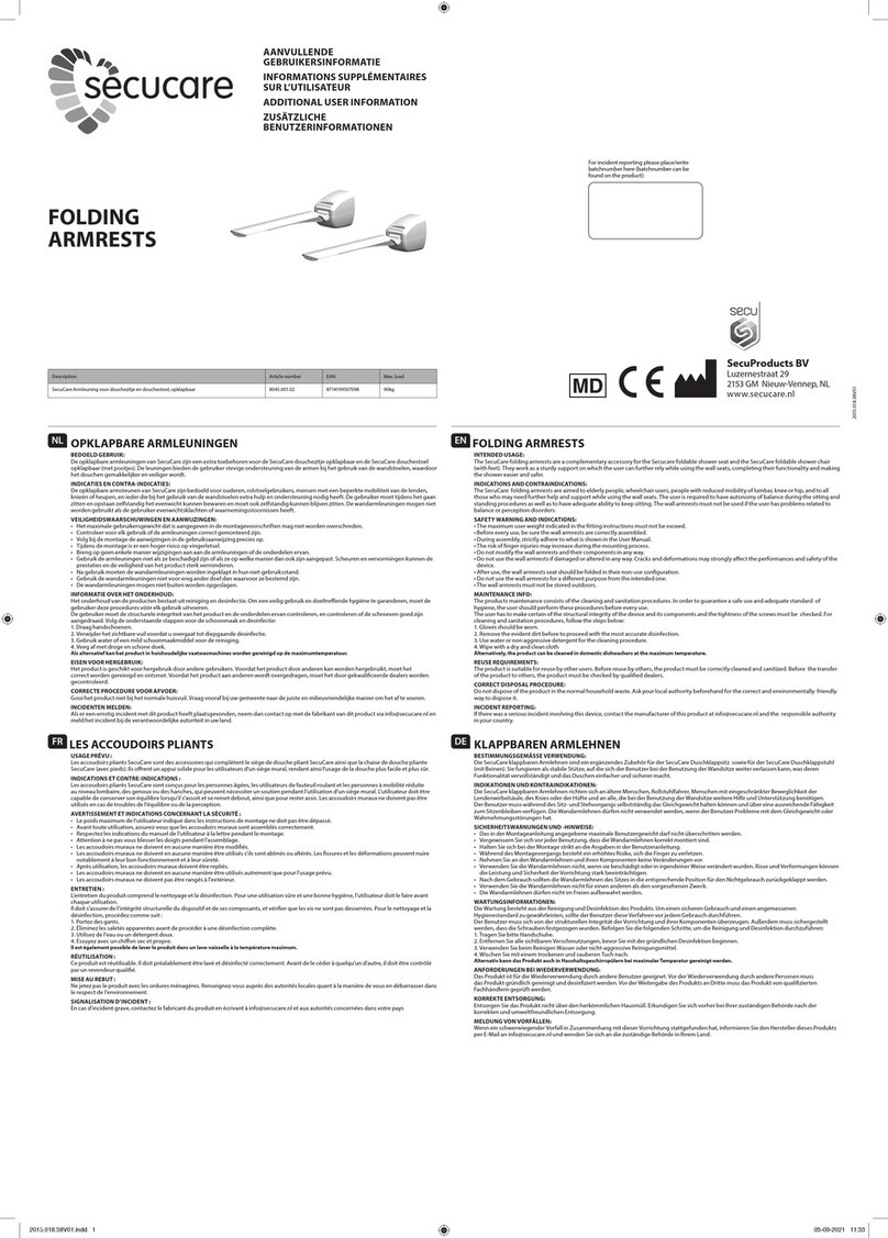 SecuCare 8045.001.02 quick start guide