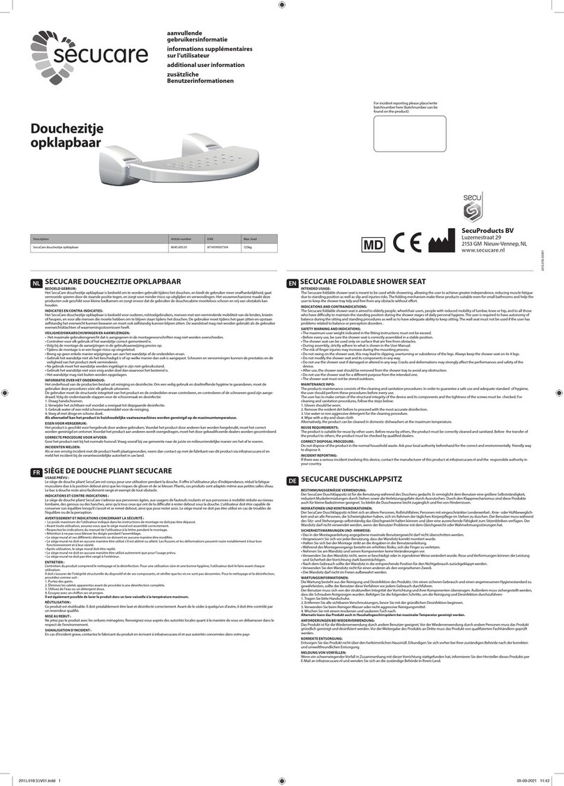 SecuCare 8045.005.01 User manual