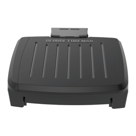 George Foreman SUBMERSIBLE GRES060BZ User manual