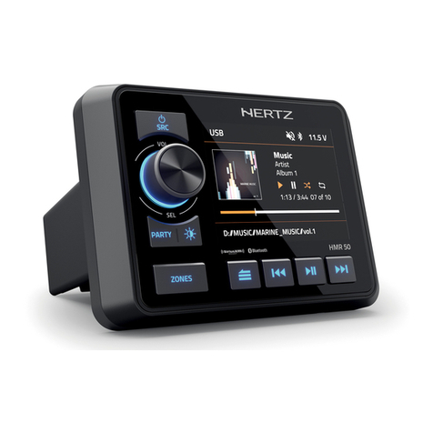 Hertz HMR 50 User manual