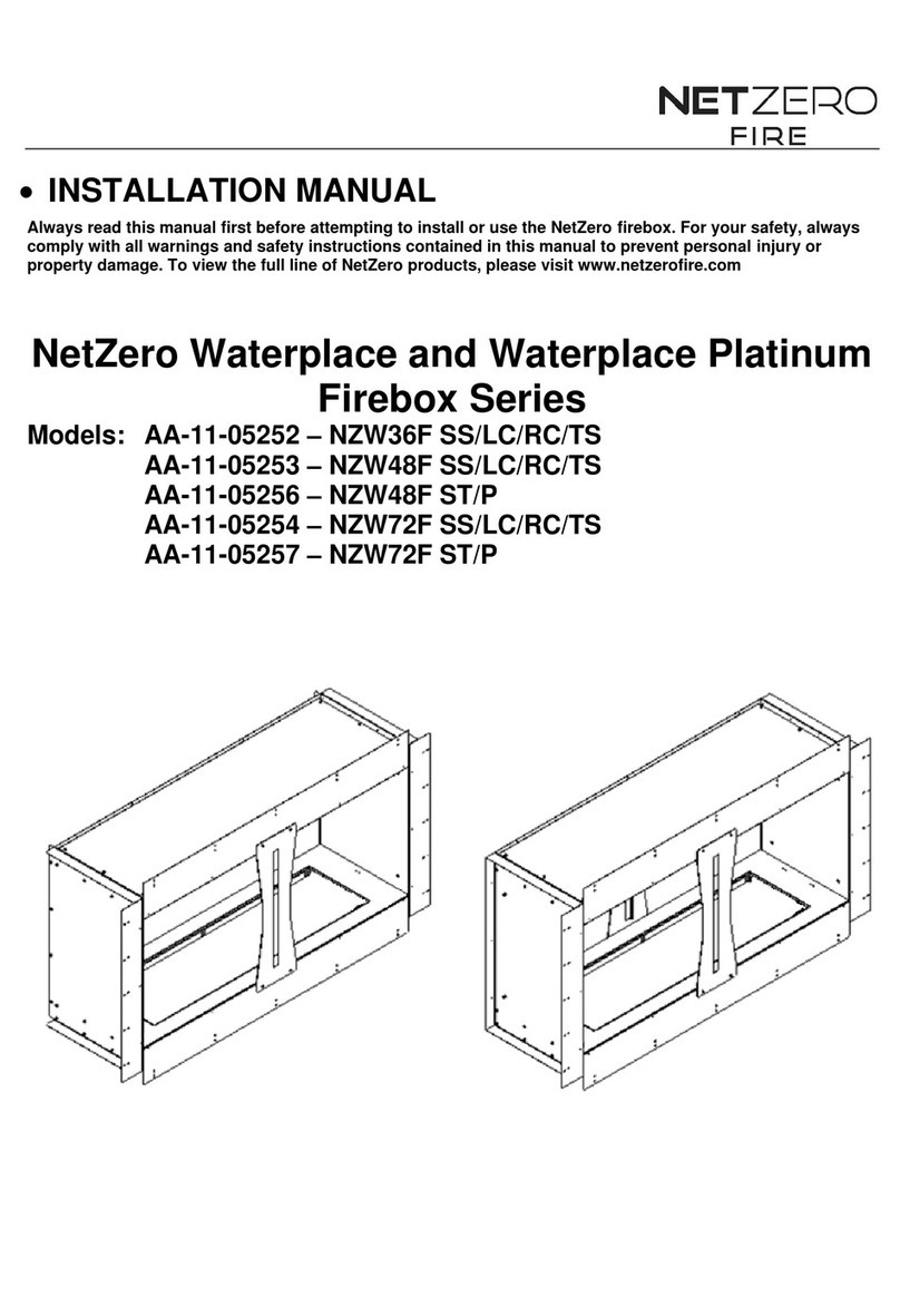 NetZero Firebox Series User manual