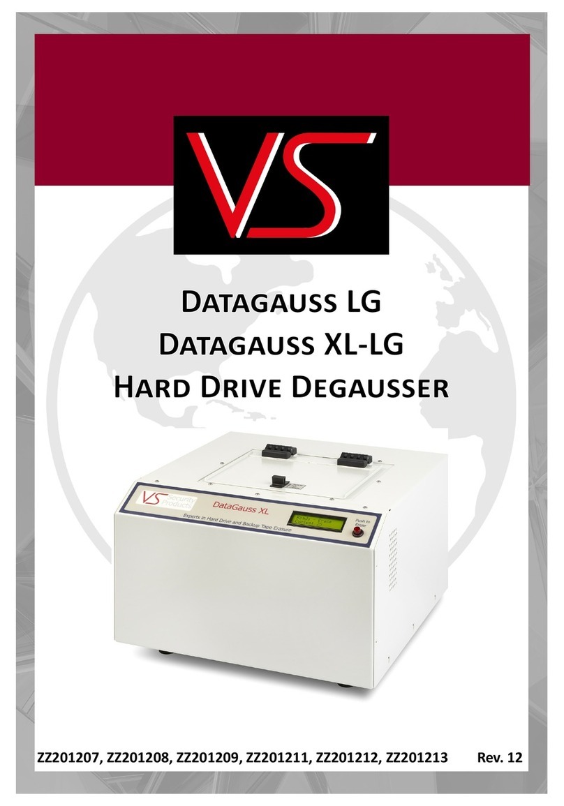 VS DATAGAUSS LG ZZ201207 manual