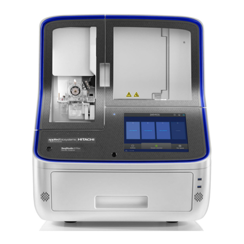 Thermo Scientific appliedbiosystems SeqStudio Flex Series User manual Thermo Scientific appliedbiosystems SeqStudio Flex Series User manual
