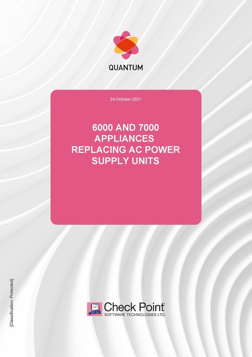 Checkpoint Quantum 6000 User manual Checkpoint Quantum 6000 User manual