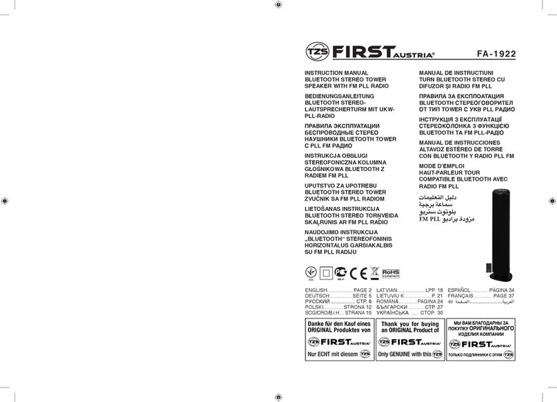 TZS First AUSTRIA FA-1922 instruction manual