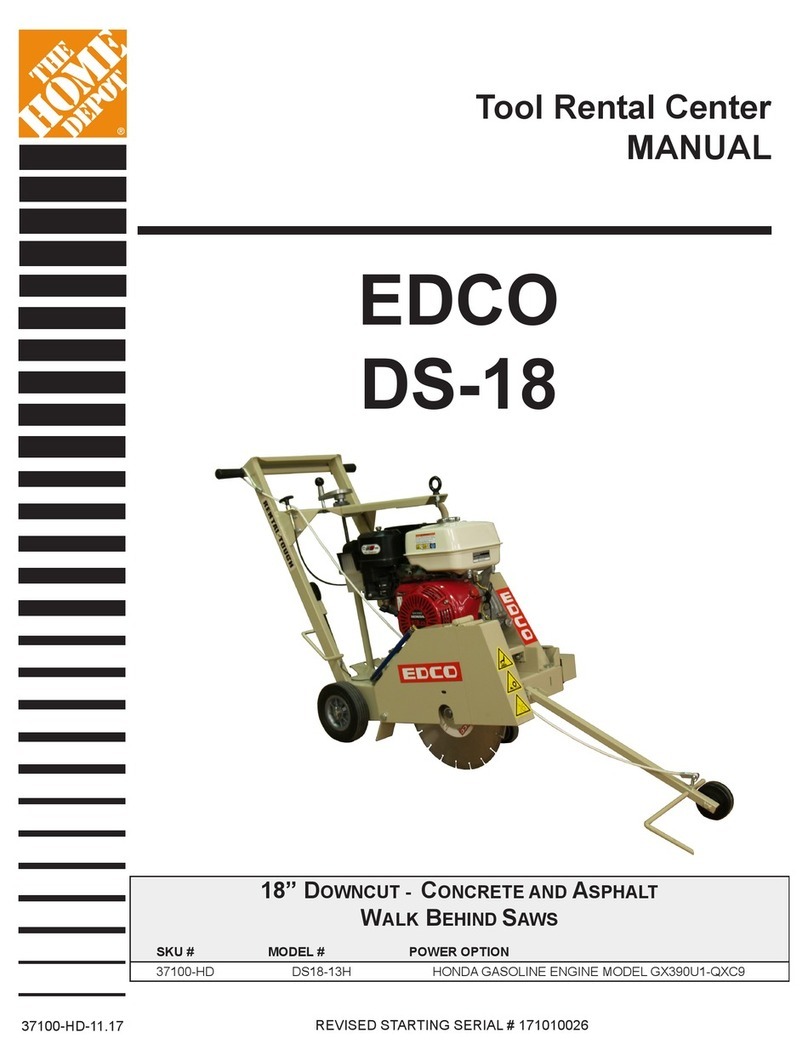 HOMEDEPOT EDCO DS-18 manual