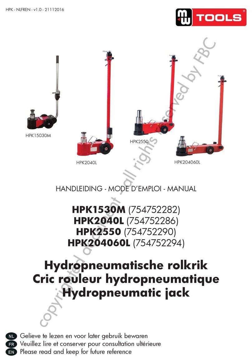 MW TOOLS HPK1530M User manual