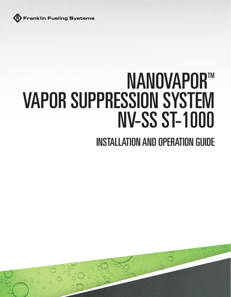 Franklin Fueling Systems NANOVAPOR NV-SS ST-1000 Operating instructions