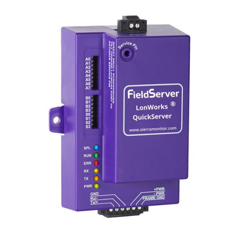 MSA FieldServer QuickServer FS-QS-1011 Startup guide