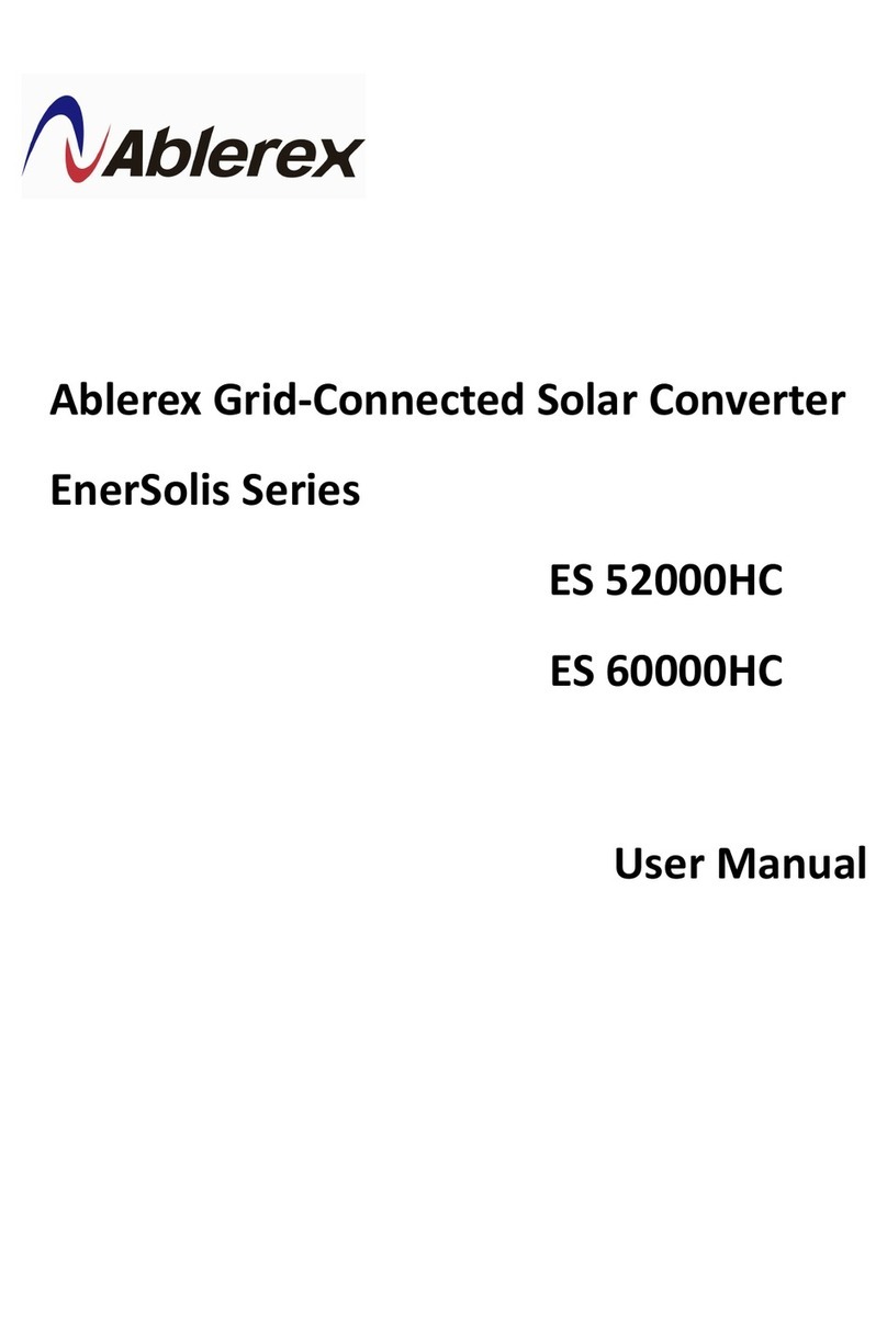 Ablerex EnerSolis Series user manual