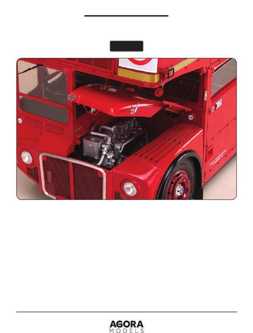 Agora Models LONDON TRANSPORT ROUTEMASTER RM 857 Manual