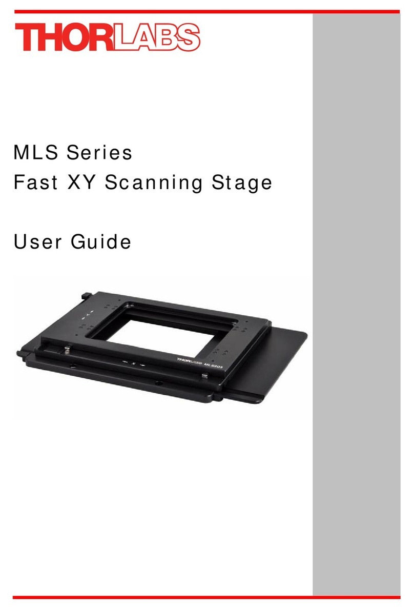 THORLABS MLS Series User manual