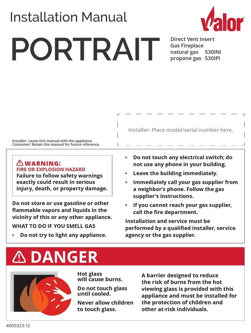 Valor PORTRAIT 530INI User manual