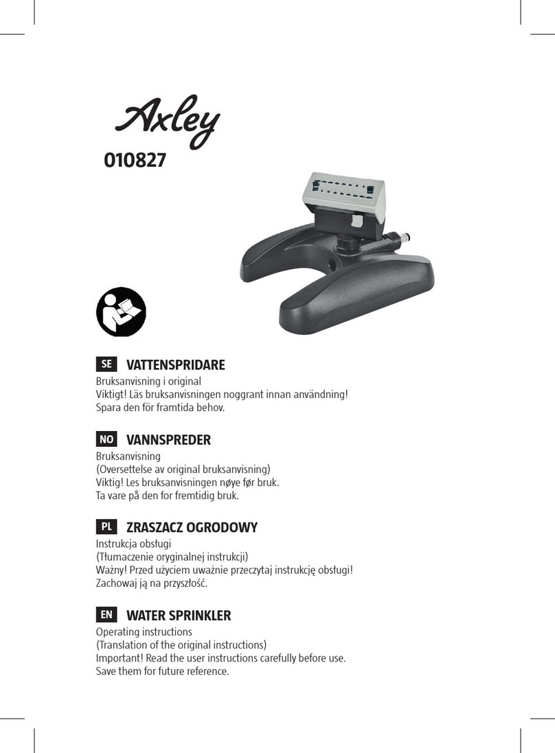 Axley 010827 operating instructions
