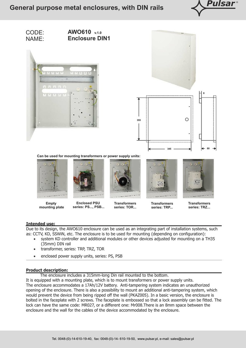 Pulsar AWO610 quick start guide