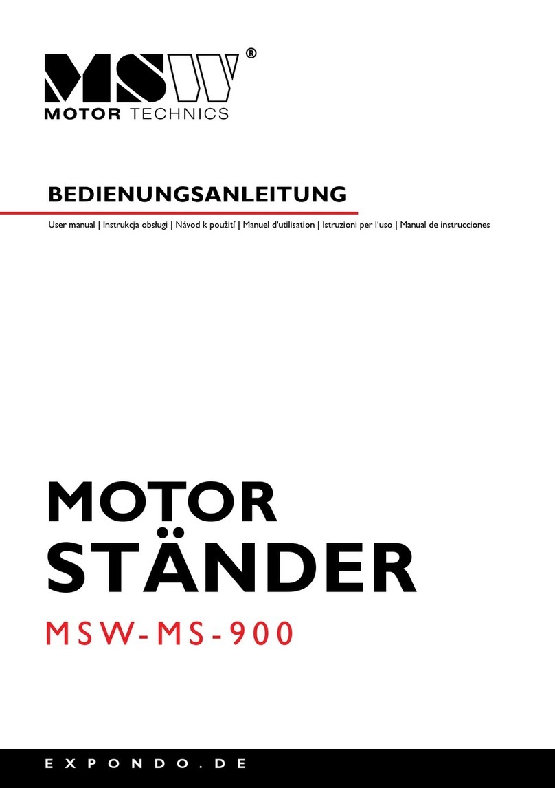 MSW MSW-MS-900 user manual