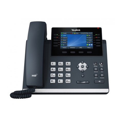 Yealink SIP-T46U User manual