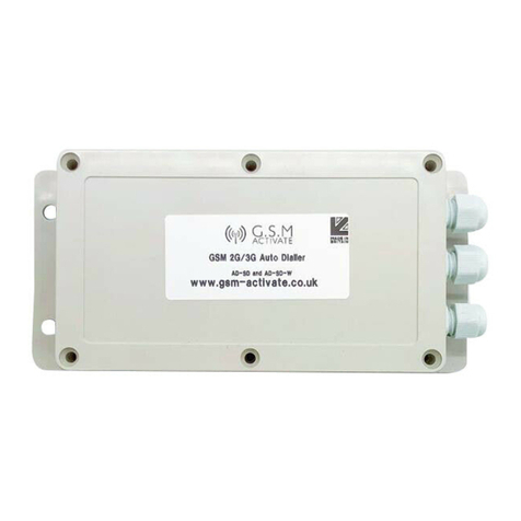 GSM Activate 2G-AD4IN1V4 User manual
