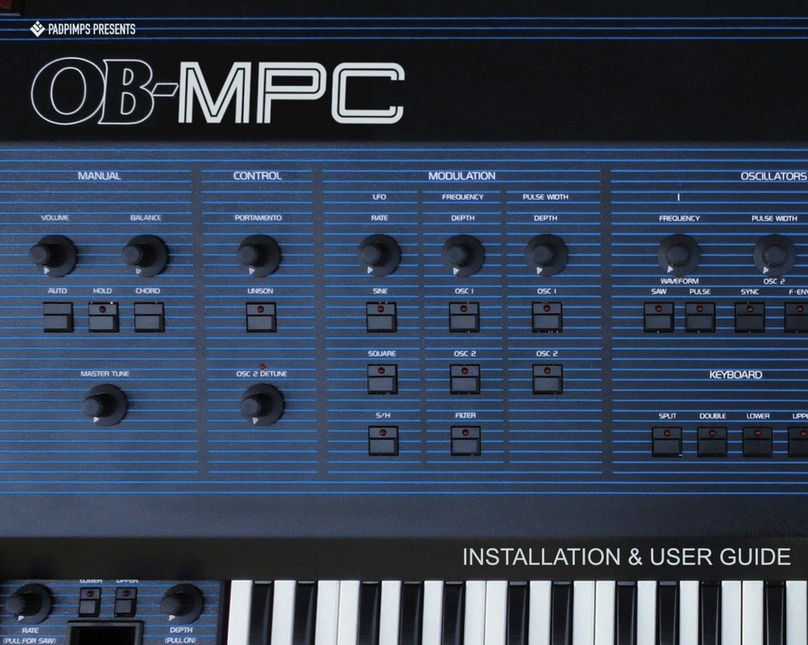 padpimps OB-MPC Installation & user guide
