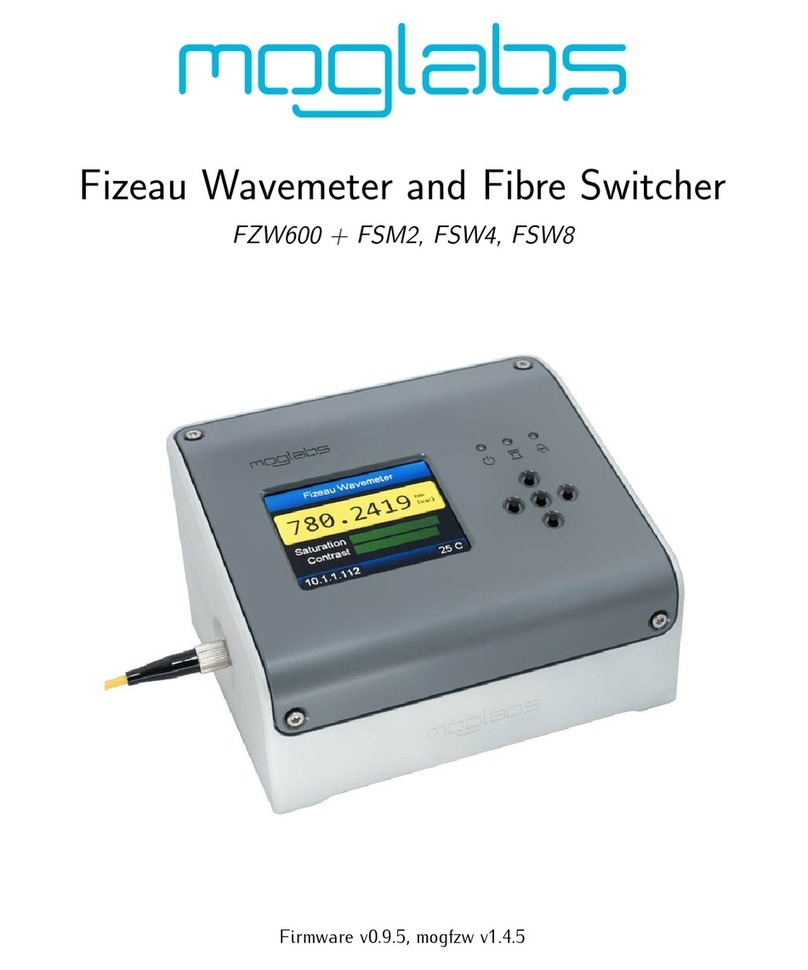 MOGlabs FZW600 manual