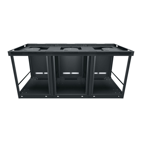 Middle Atlantic Products C5 SERIES CREDENZA RACK User manual Middle Atlantic Products C5 SERIES CREDENZA RACK User manual