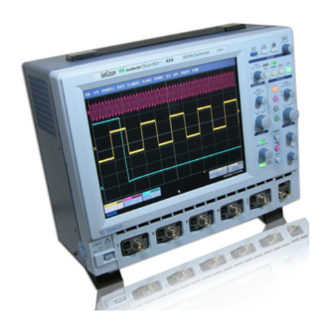 LeCroy WaveSurfer 400 Series User manual