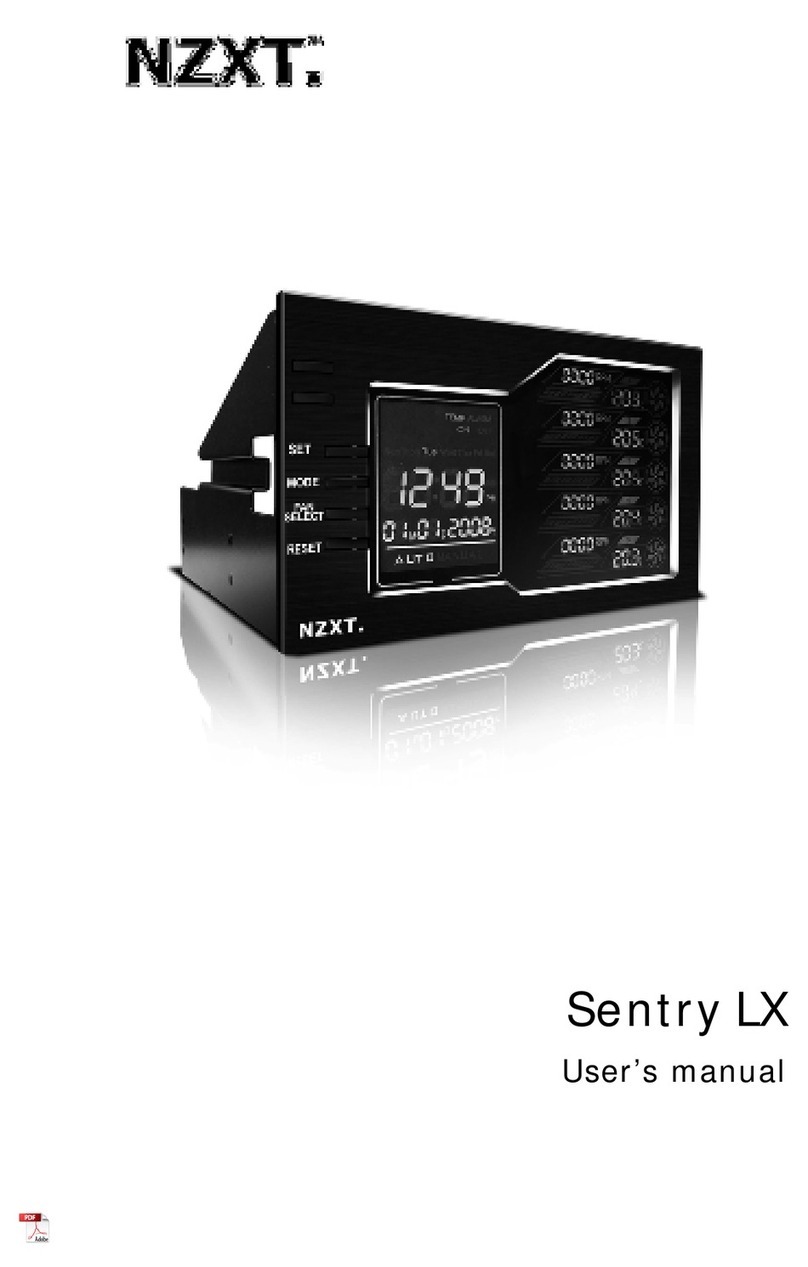 NZXT Sentry LX user manual
