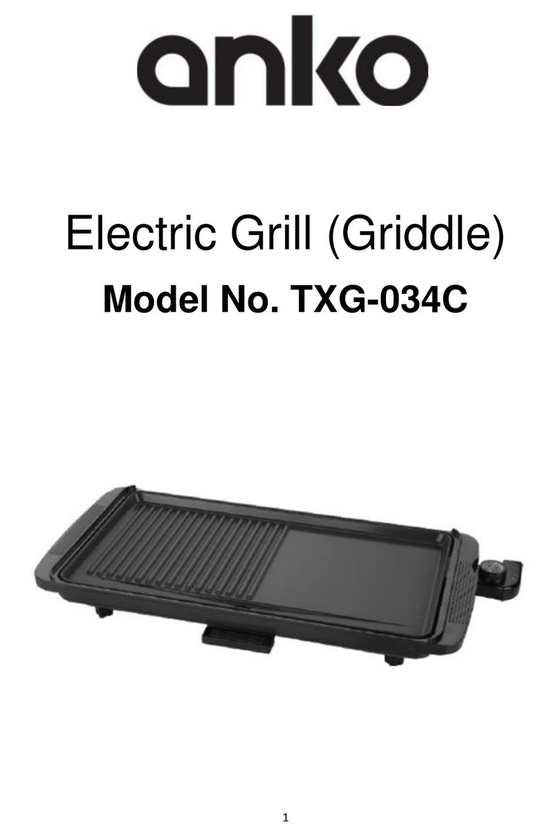 anko TXG-034C User manual