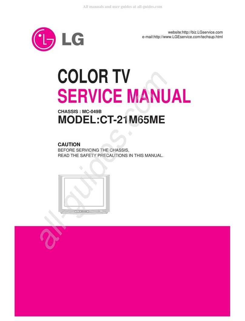 LG CT-21M65ME User manual