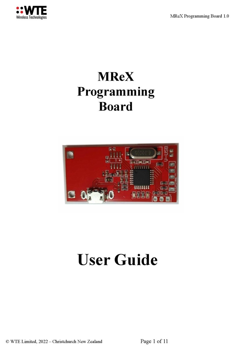 WTE MReX User manual