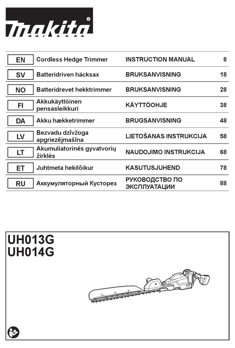 Makita UH013G instruction manual
