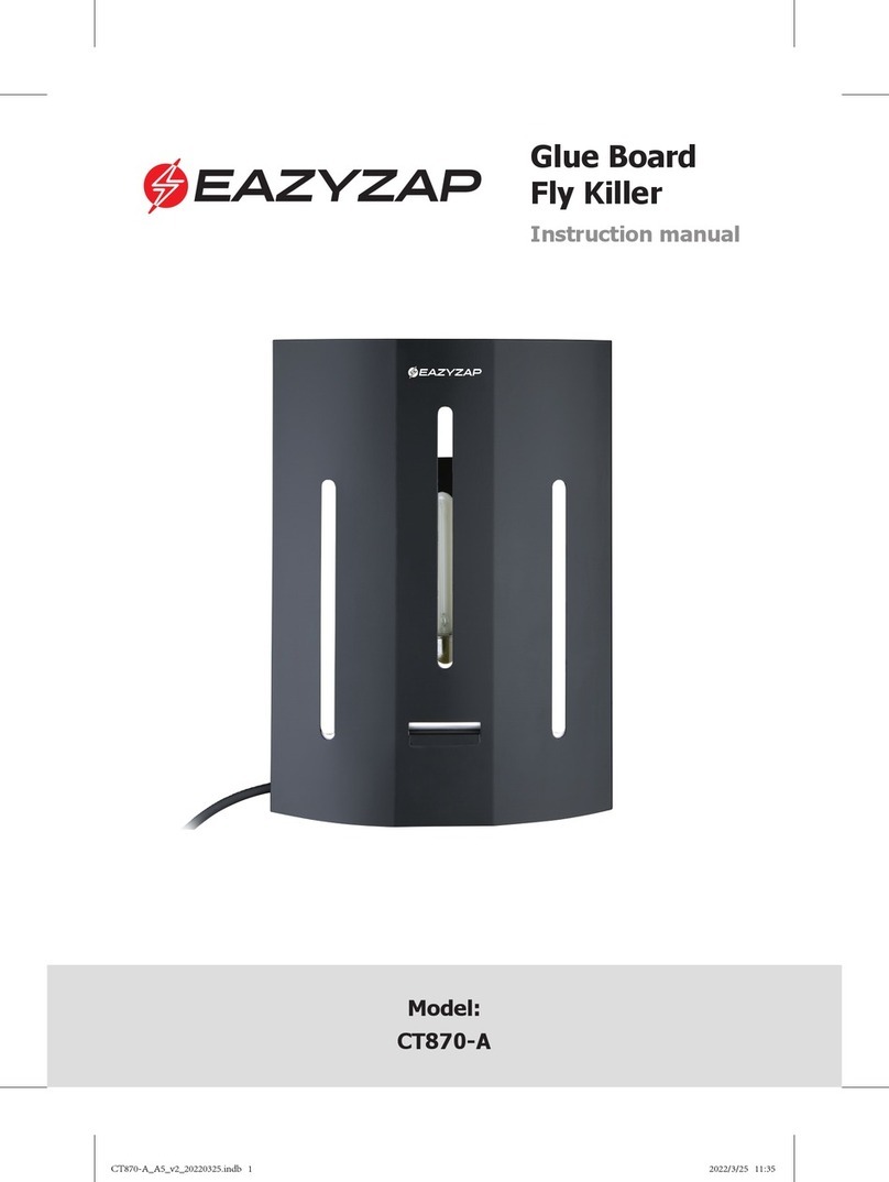 Eazyzap CT870-A instruction manual