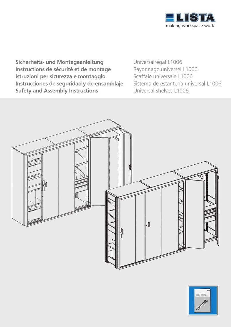 Lista L1006 Safety and assembly instructions