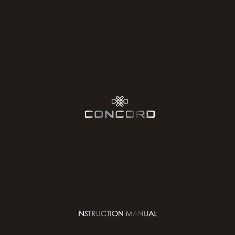 CONCORD AUTOMATIC CHRONOGRAPH 3 instruction manual