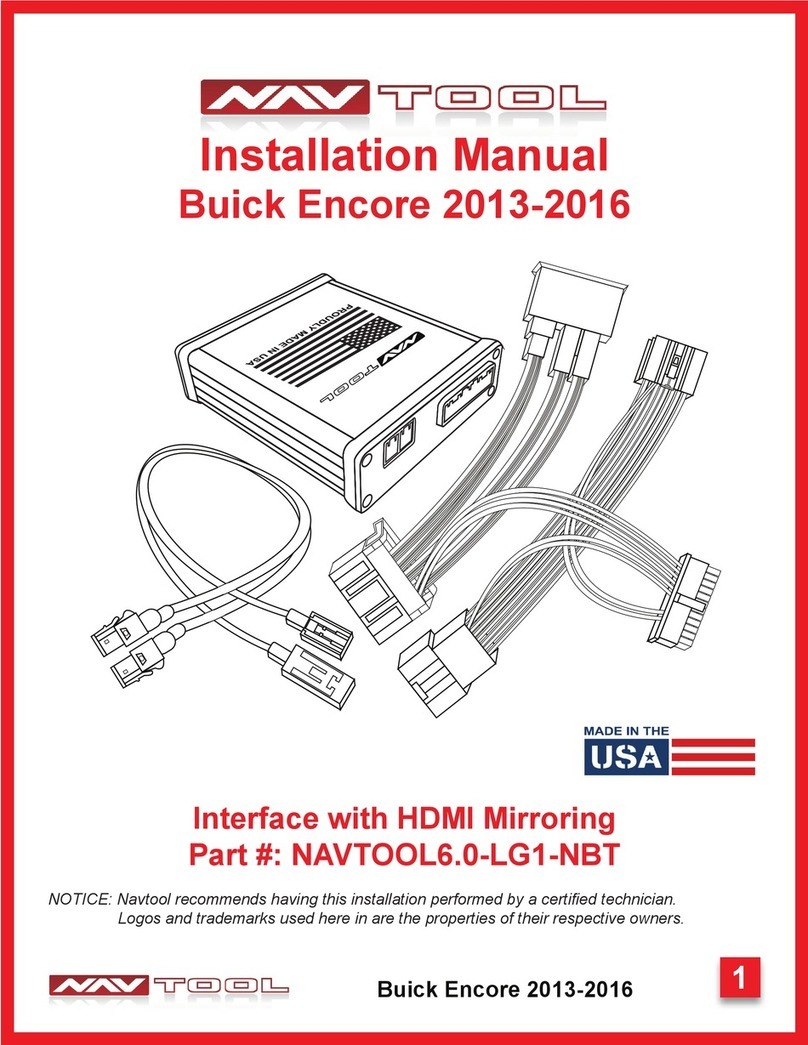 NAV NAVTOOL6.0-LG1-NBT installation manual
