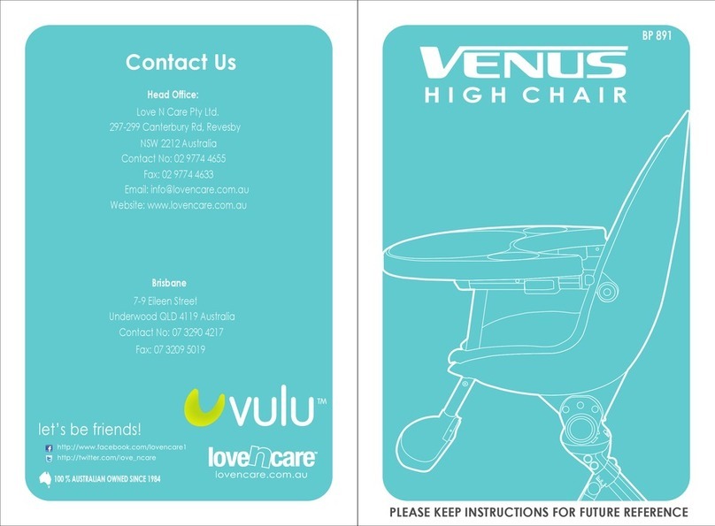Venus vulu BP 891 instructions