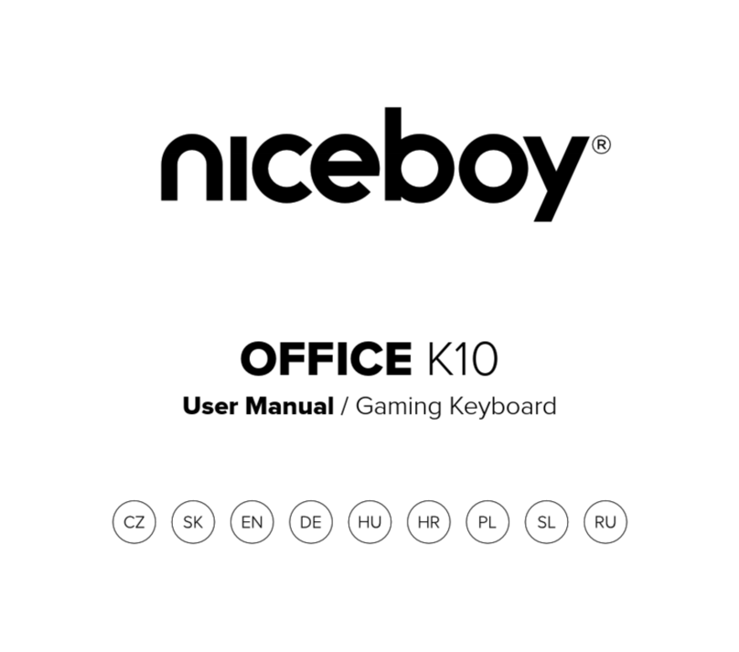Niceboy OFFICE K10 user manual
