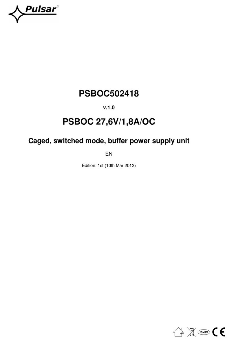 Pulsar PSBOC502418 User manual