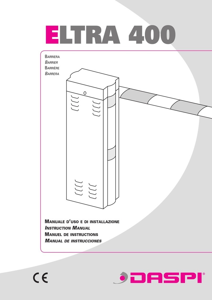 Daspi ELTRA 400 User manual