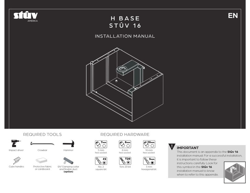 Stuv STUV 16 installation manual