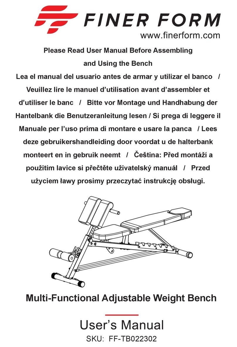 Finer Form FF-TB022302 User manual