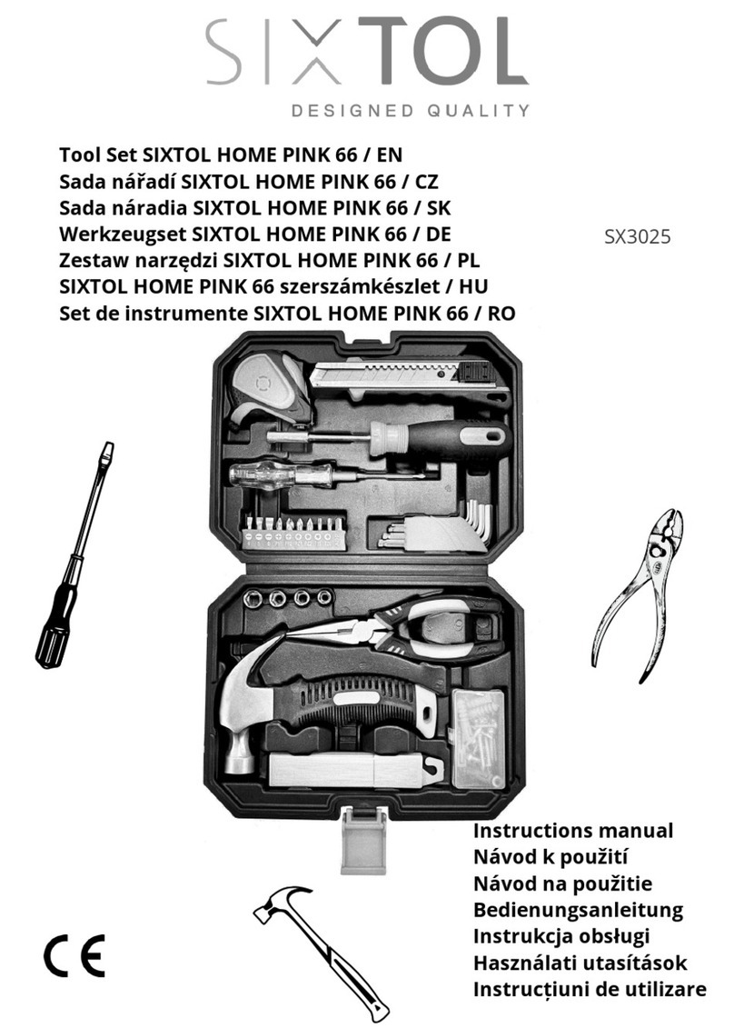 SIXTOL HOME PINK 66 instruction manual