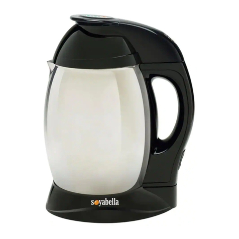Tribest Soyabella SB-130 Operation manual