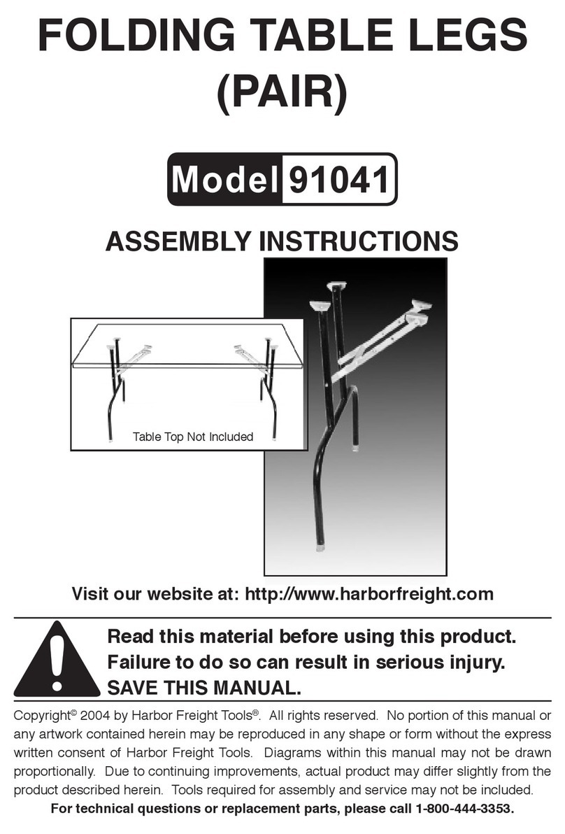 Harbor Freight Tools 91041 User manual
