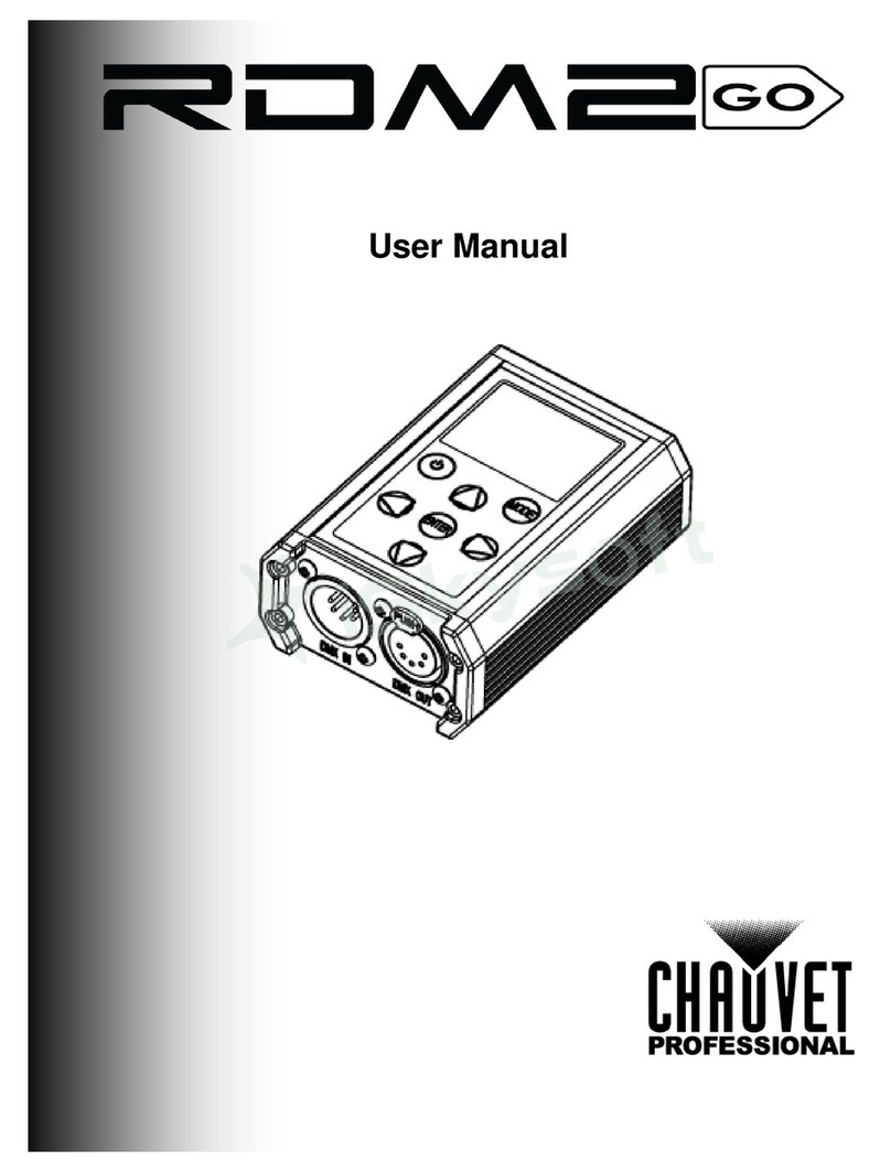 Chauvet Professional RDM2go user manual