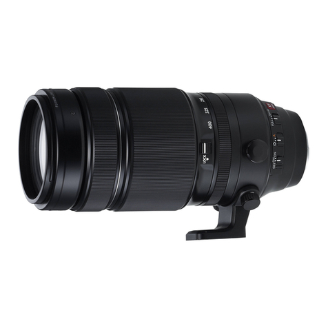 FujiFilm XF100-400 mm F4.5-5.6 R LM OIS WR owner's manual FujiFilm XF100-400 mm F4.5-5.6 R LM OIS WR owner's manual